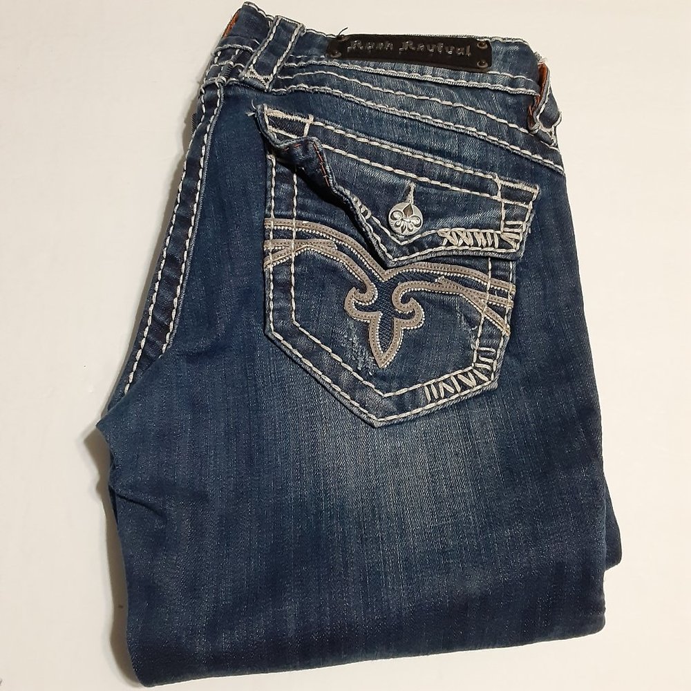 Rock Revival Women's Morgan Capri Jeans in Size 27